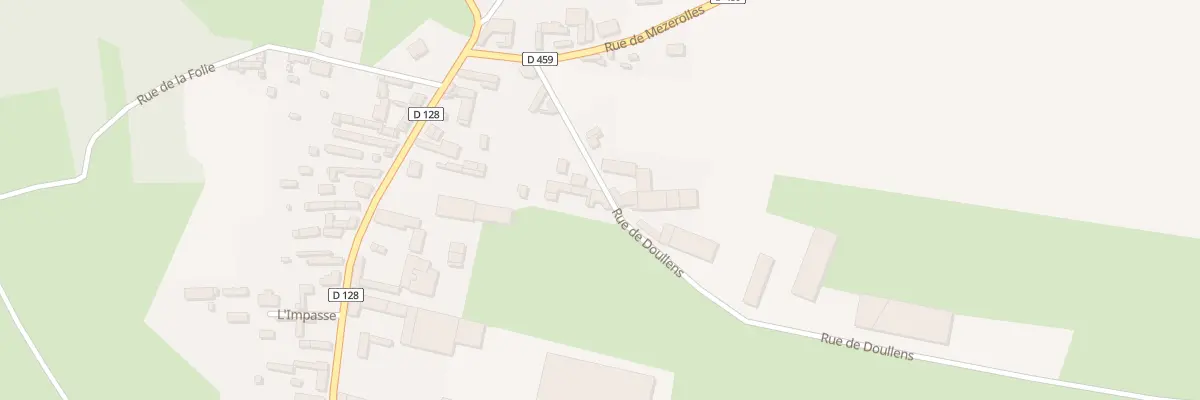 Plan du 4 Rue de Doullens au Meillard