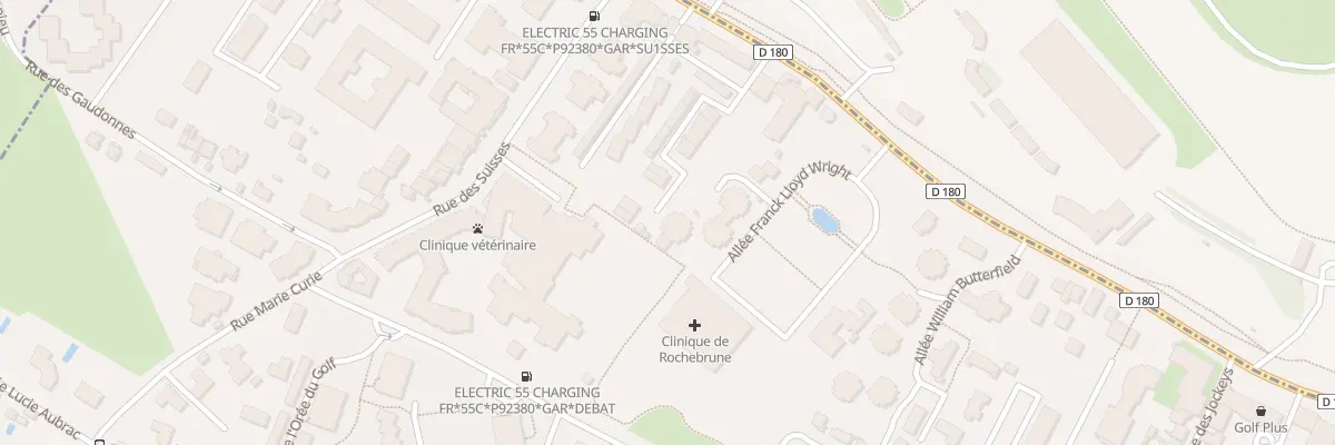 Plan du 1 All Henry Wilson à Garches