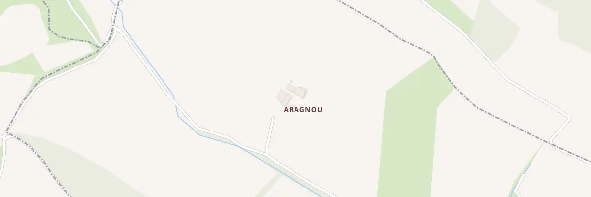 Plan de Aragnou à Antugnac