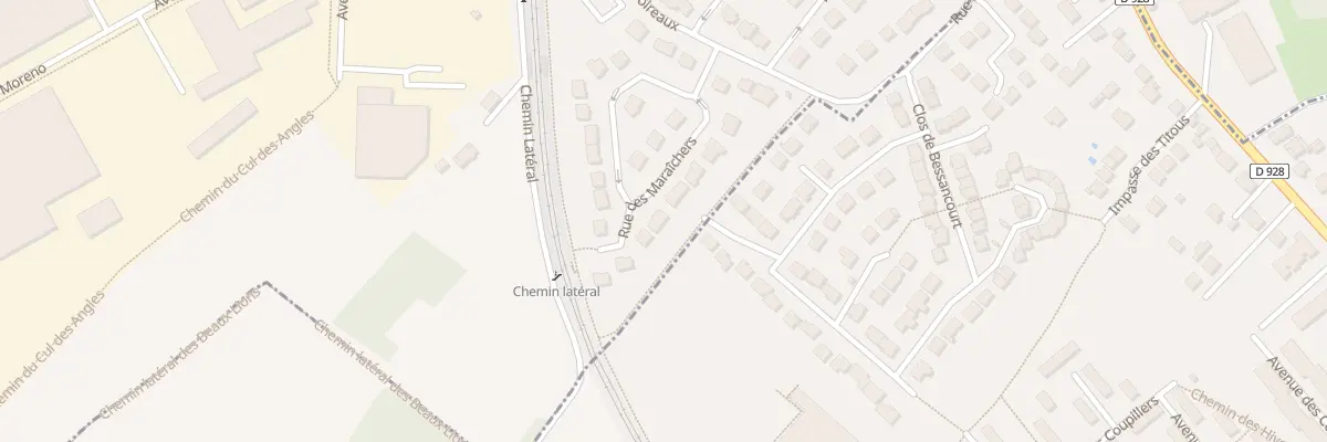 Plan du 26 Rue des Maraichers à Frépillon