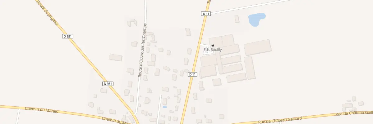 Plan du 35 Rte de Chateauneuf à Tigy