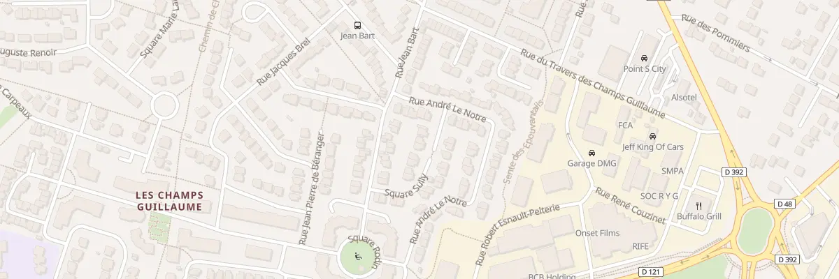 Plan du 14 Rue André le Nôtre à Cormeilles-en-Parisis