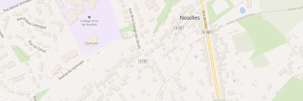 Plan du 208 Rue de Boncourt à Noailles