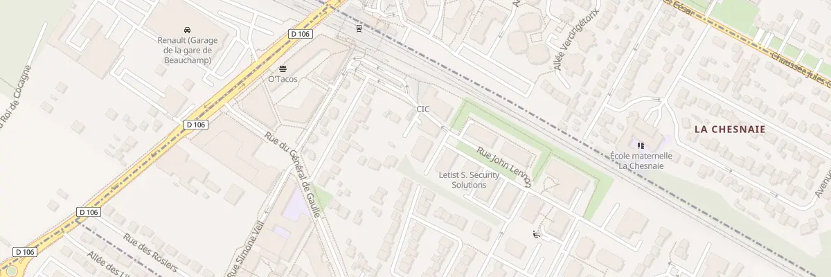 Plan du 10 Rue John Lennon à Montigny-lès-Cormeilles