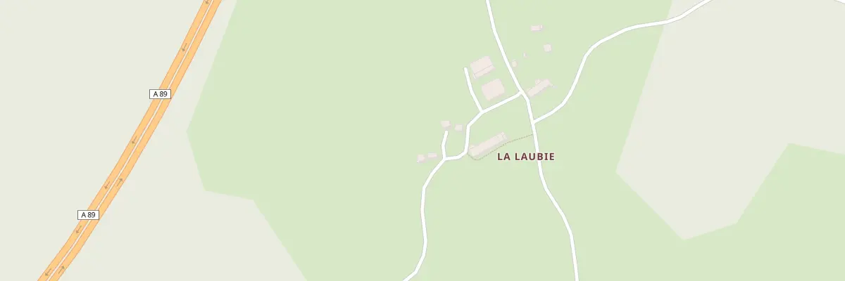 Plan du 3 La Laubie à Saint-Angel