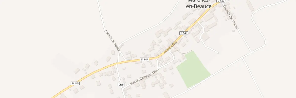 Plan du 14B Grande Rue à Marolles-en-Beauce