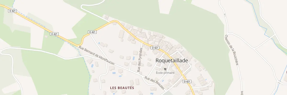 Plan du 55 Le Village à Roquetaillade-et-Conilhac
