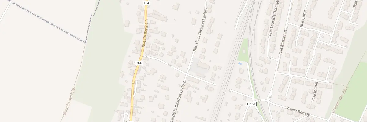 Plan du 20 Rue de la Division Leclerc à Butry-sur-Oise