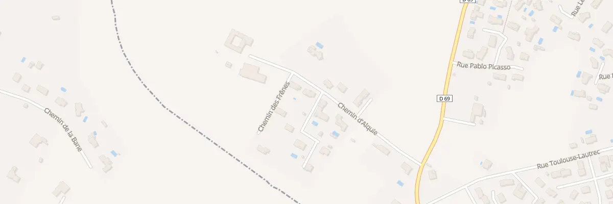 Plan du 19 Che d’Alquié à Cambon