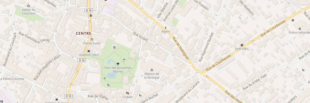 Plan du 19 Rue Volant à Nanterre