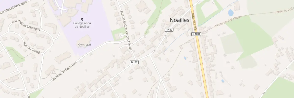 Plan du 34 Rue de Boncourt à Noailles