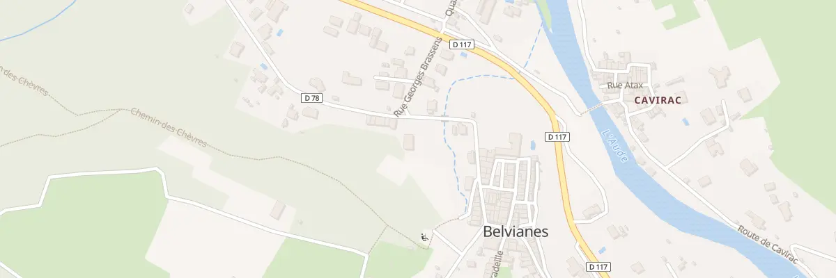 Plan du 3 Bd des Fleurs à Belvianes-et-Cavirac