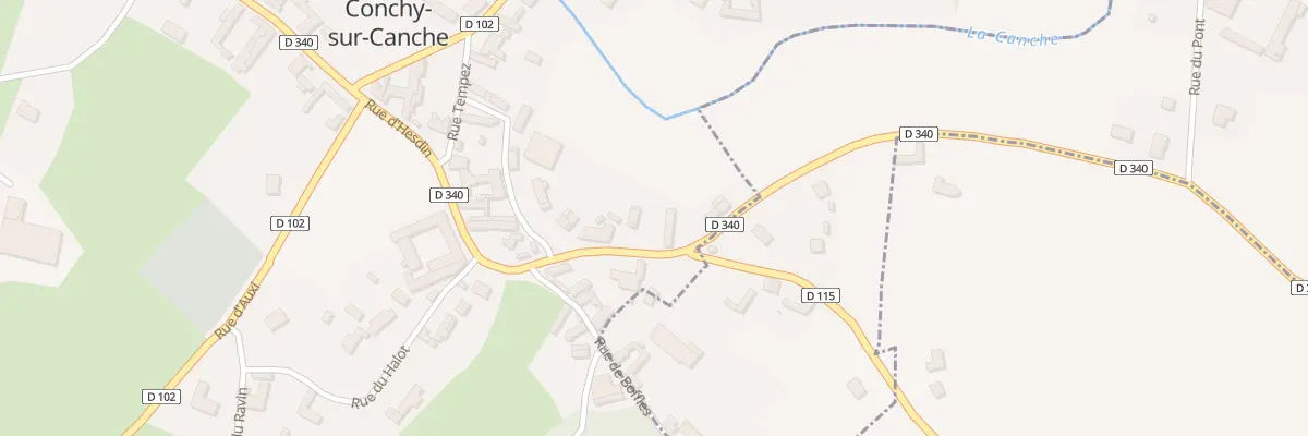 Plan du 4 Rue d’Hesdin à Conchy-sur-Canche