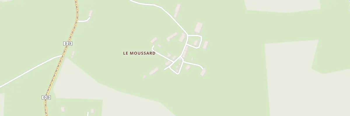 Plan du 5091 Le Moussart à Poussanges
