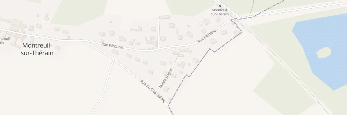 Plan du 217 Rue Féronne à Montreuil-sur-Thérain