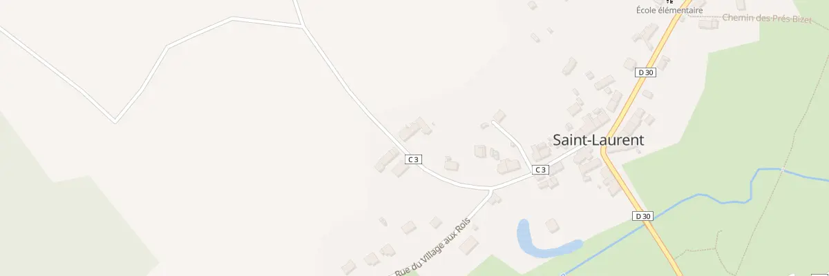 Plan du 4 Rte de la Foret à Saint-Laurent