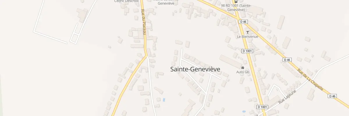 Plan du 48 Rue des Orchidées à Sainte-Geneviève