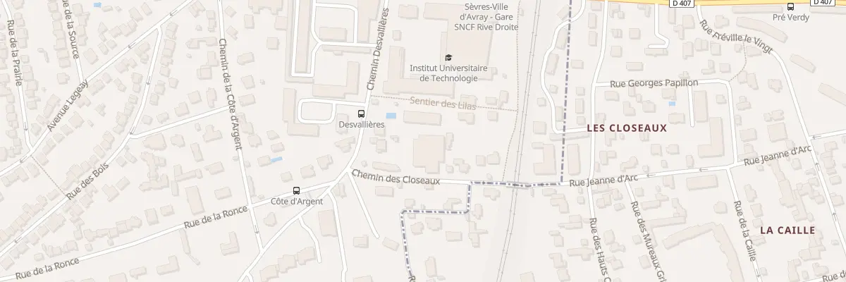 Plan du 5 Che des Closeaux à Ville-d’Avray