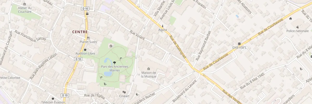 Plan du 17 Rue Volant à Nanterre