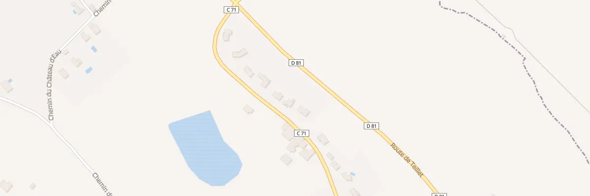 Plan du 12 Che de la Pale à Albi