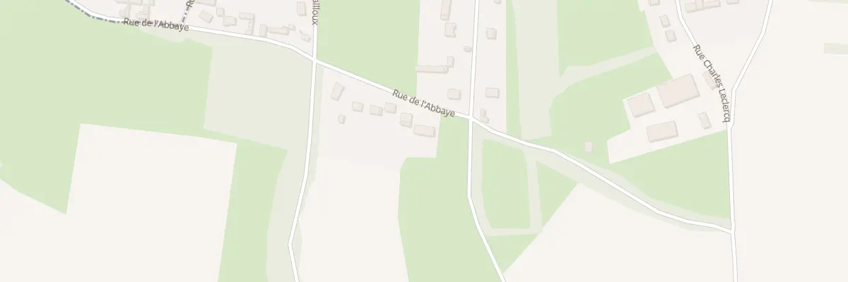 Plan du 18 Rue de l’Abbaye à Halloy-lès-Pernois