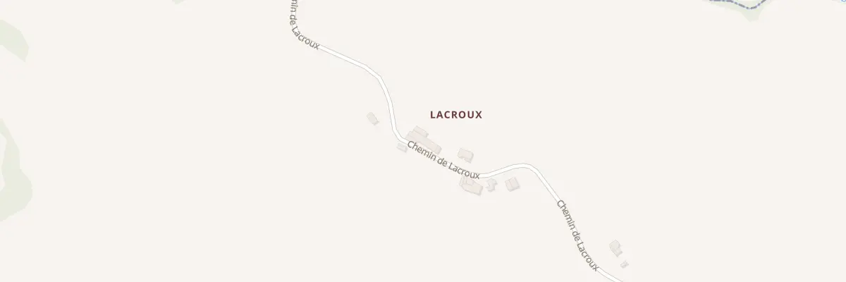 Plan du 315 Che de Lacroux à Montpinier