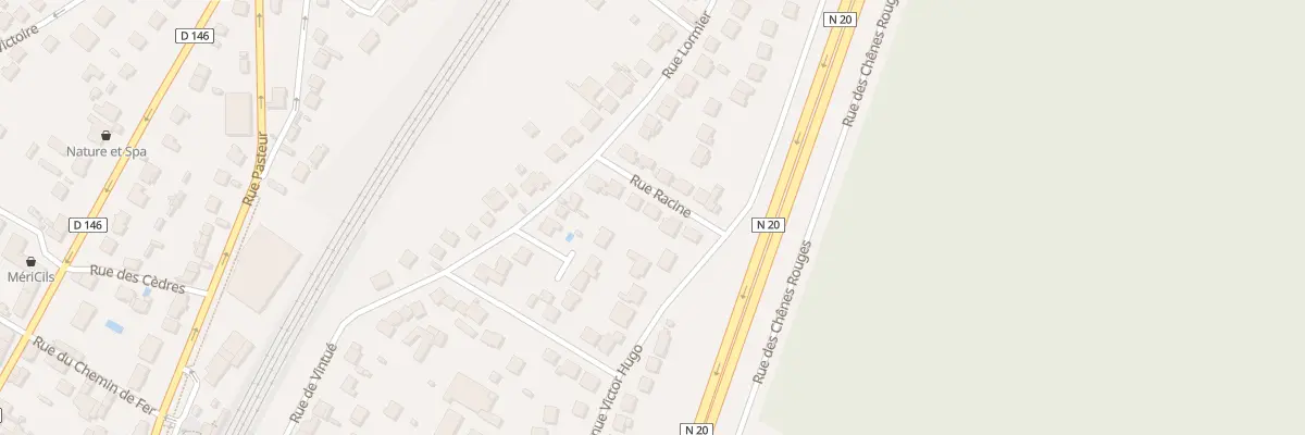 Plan du 5 Rue Racine à Étréchy