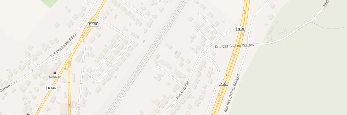 Plan du 33B Rue Lormier à Étréchy
