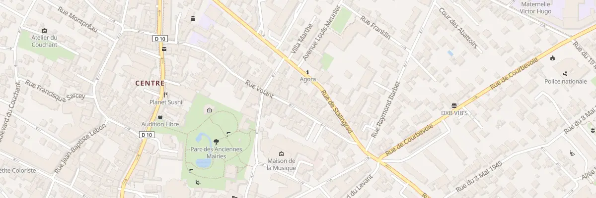 Plan du 24 Rue Volant à Nanterre