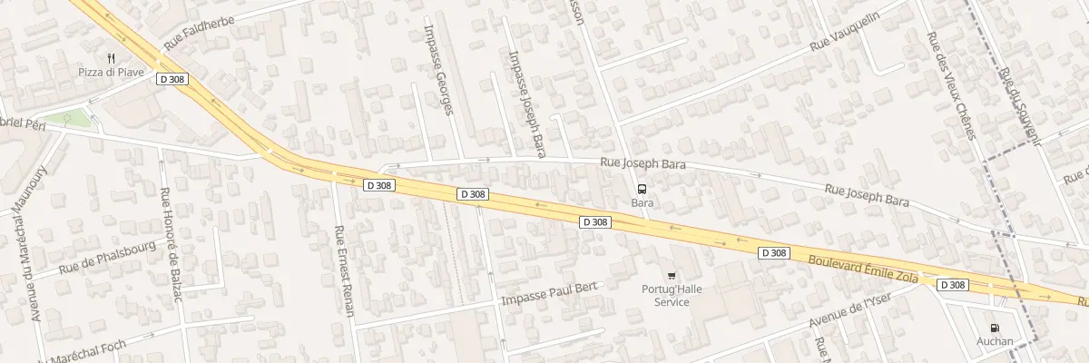 Plan du 37 Bd Emile Zola à Houilles