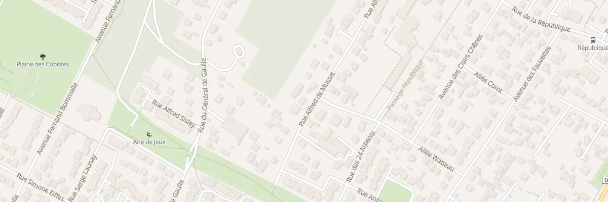 Plan du 87 Rue Alfred de Musset à Montigny-lès-Cormeilles