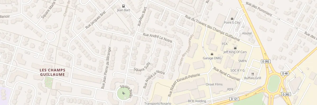 Plan du 20 Rue André le Nôtre à Cormeilles-en-Parisis