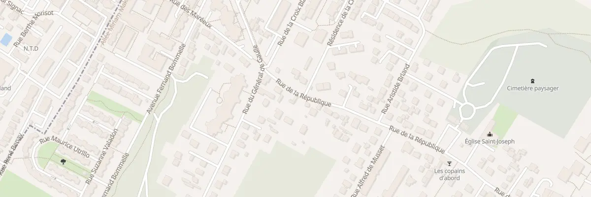 Plan du 26 Rue de la République à Montigny-lès-Cormeilles