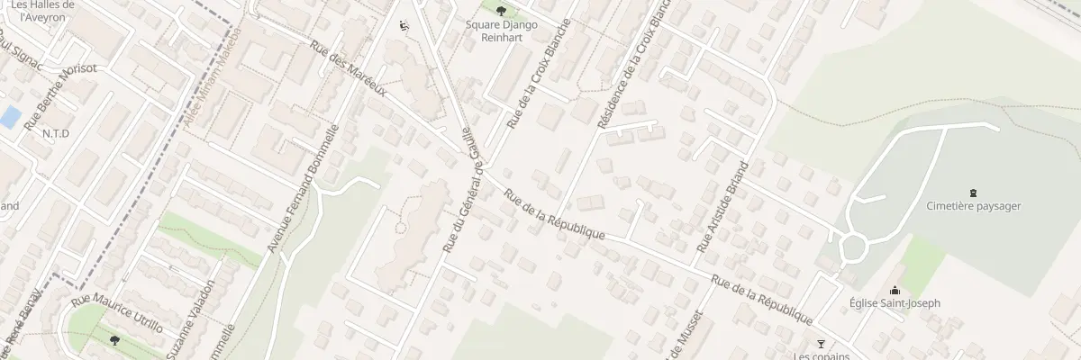Plan du 15 Rue de la République à Montigny-lès-Cormeilles