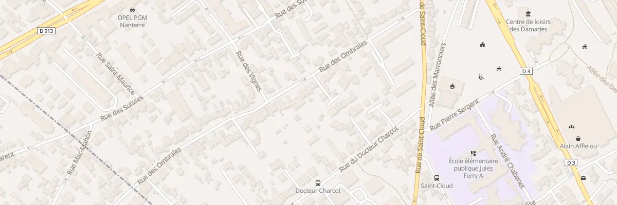 Plan du 51 Rue des Ombraies à Nanterre