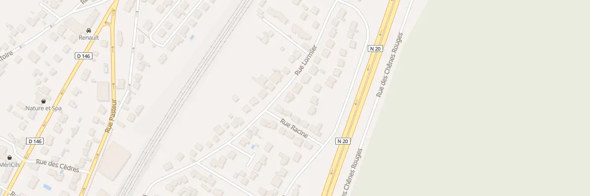 Plan du 8T Rue Lormier à Étréchy