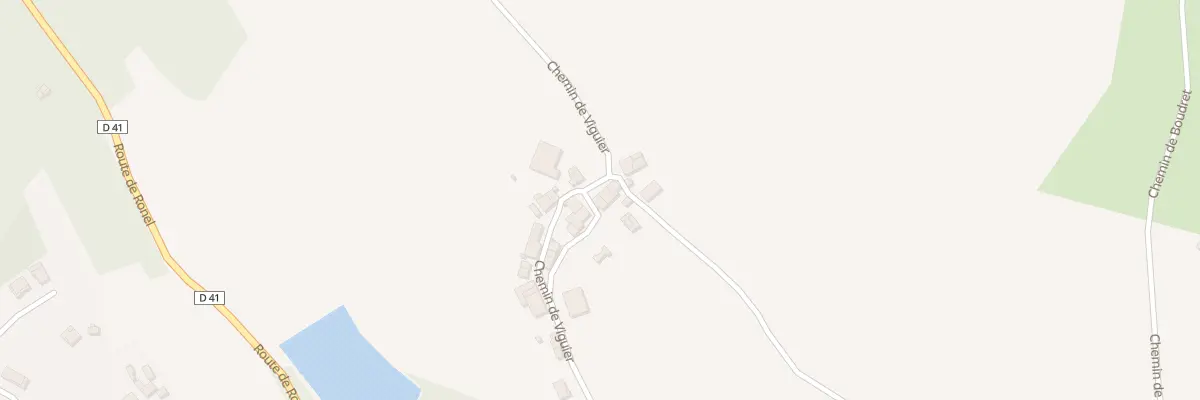 Plan du 5216 Viguier à Dénat
