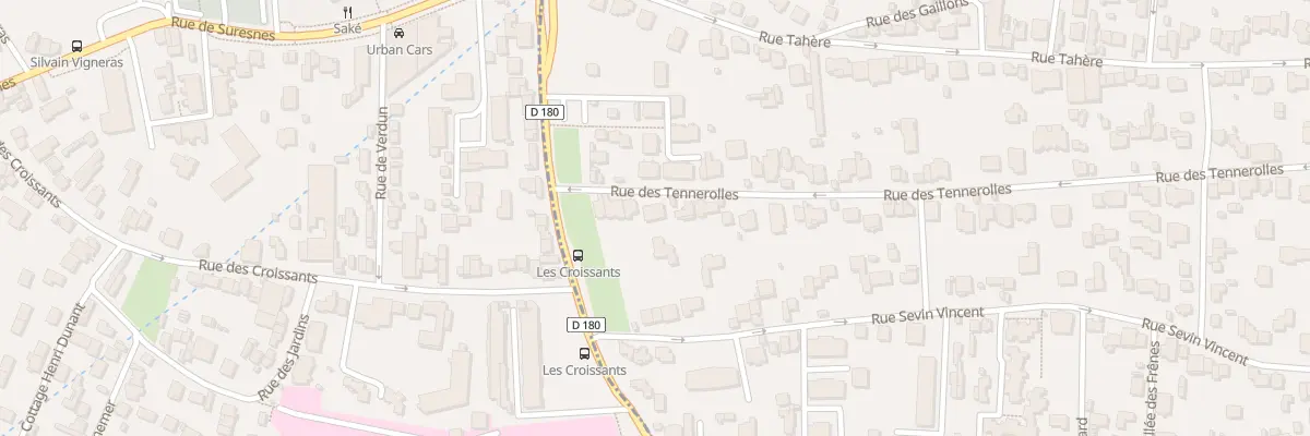 Plan du 167 Rue des Tennerolles à Saint-Cloud