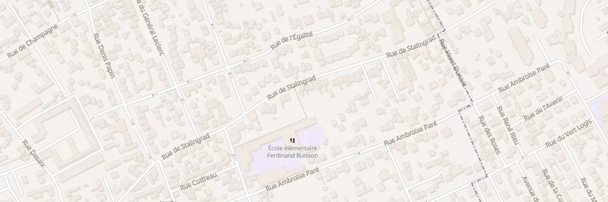Plan du 80 Rue de Stalingrad à Houilles