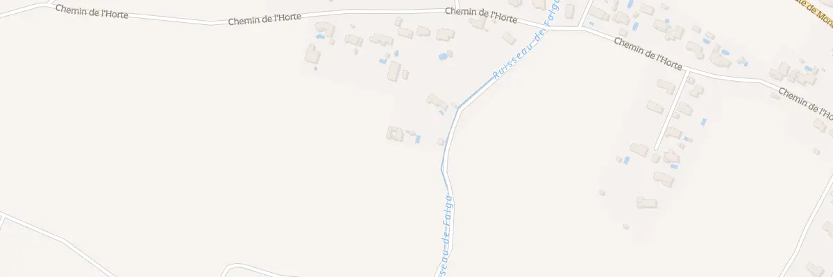 Plan du 241B Le Fumat à Arzens