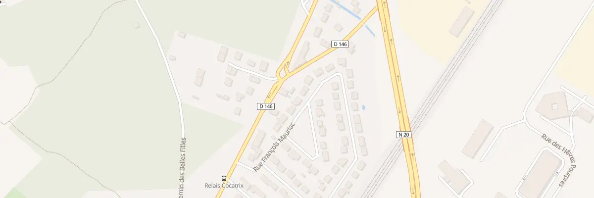 Plan du 56 Rue Francois Mauriac à Étréchy