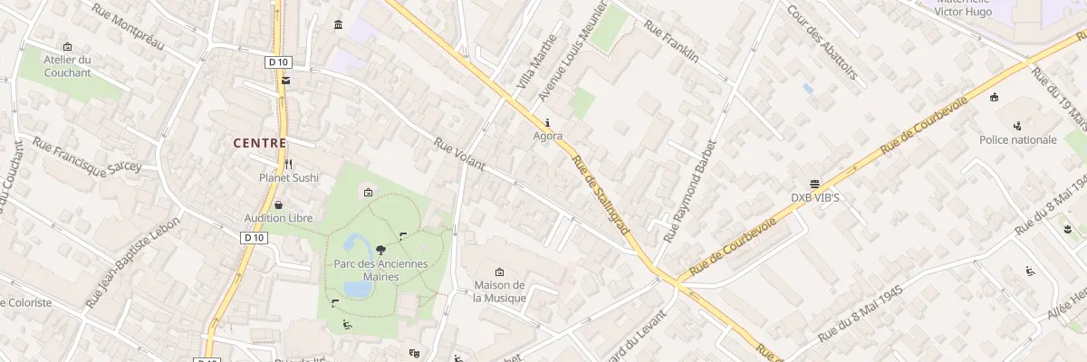 Plan du 18 Rue Volant à Nanterre