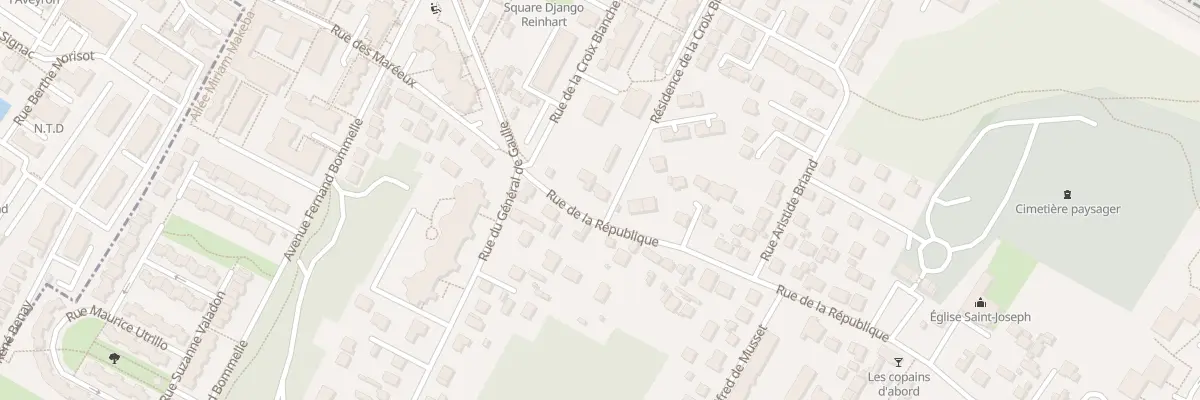 Plan du 17 Rue de la République à Montigny-lès-Cormeilles