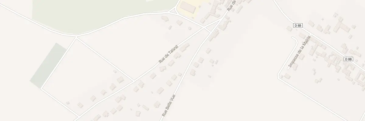 Plan du 1 Rue de Taisnil à Prouzel
