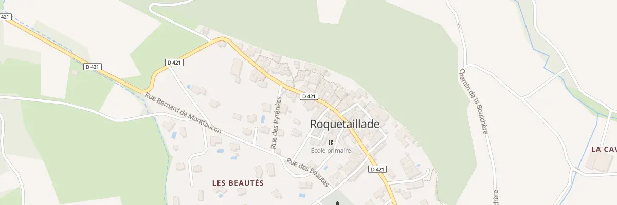 Plan du 53 Le Village Roquetaillade à Roquetaillade-et-Conilhac