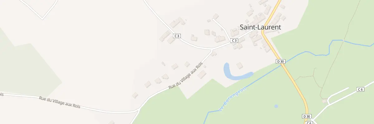 Plan du 2 Rte du Village aux Rois à Saint-Laurent