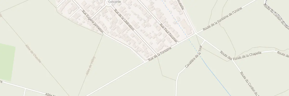 Plan du 3 Rue de la Libération à Vélizy-Villacoublay