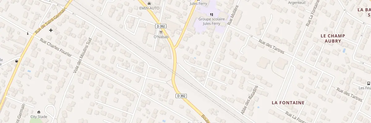 Plan du 42T Rue Molière à Cormeilles-en-Parisis