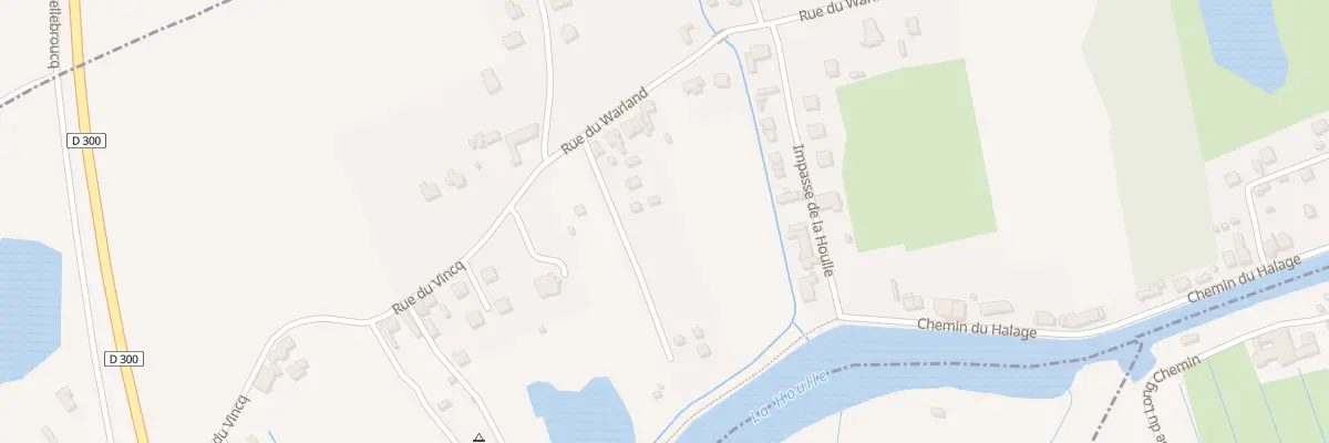 Plan du 5000F Rue de Vincq à Houlle