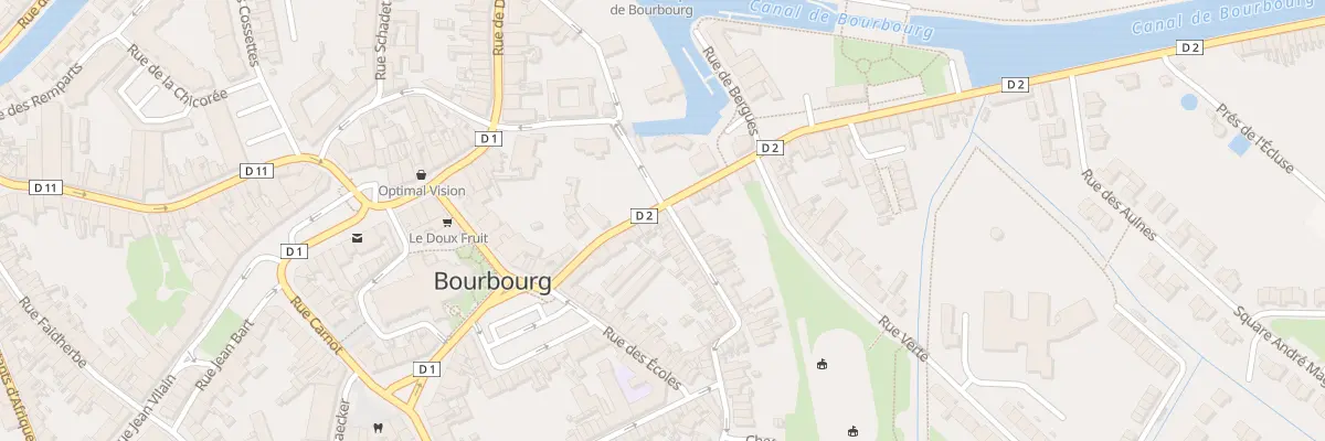 Plan du 20 Rue de Bergues à Bourbourg